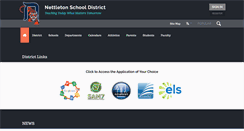 Desktop Screenshot of nettletonschools.com